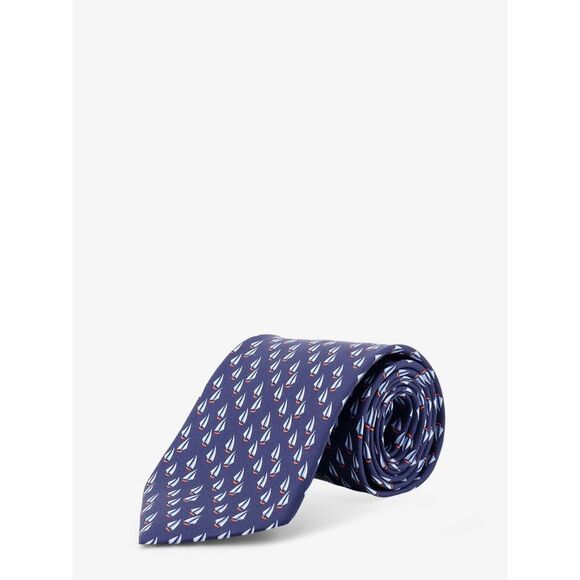 FERRAGAMO Other - Ferragamo Men Catamarano Silk Tie With Nautica Print